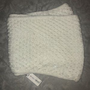 NWT BCBG Scarf with Glitter Flecks